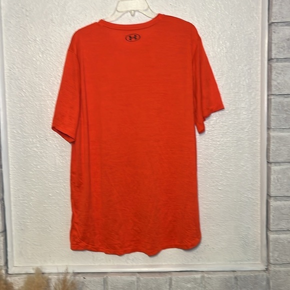 Under Armour bright yellow loose fitting sports T-shirt, size 2XL - Picture 6 of 8